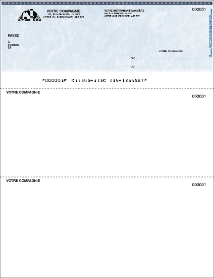 Chèque tout usage (SLF156)