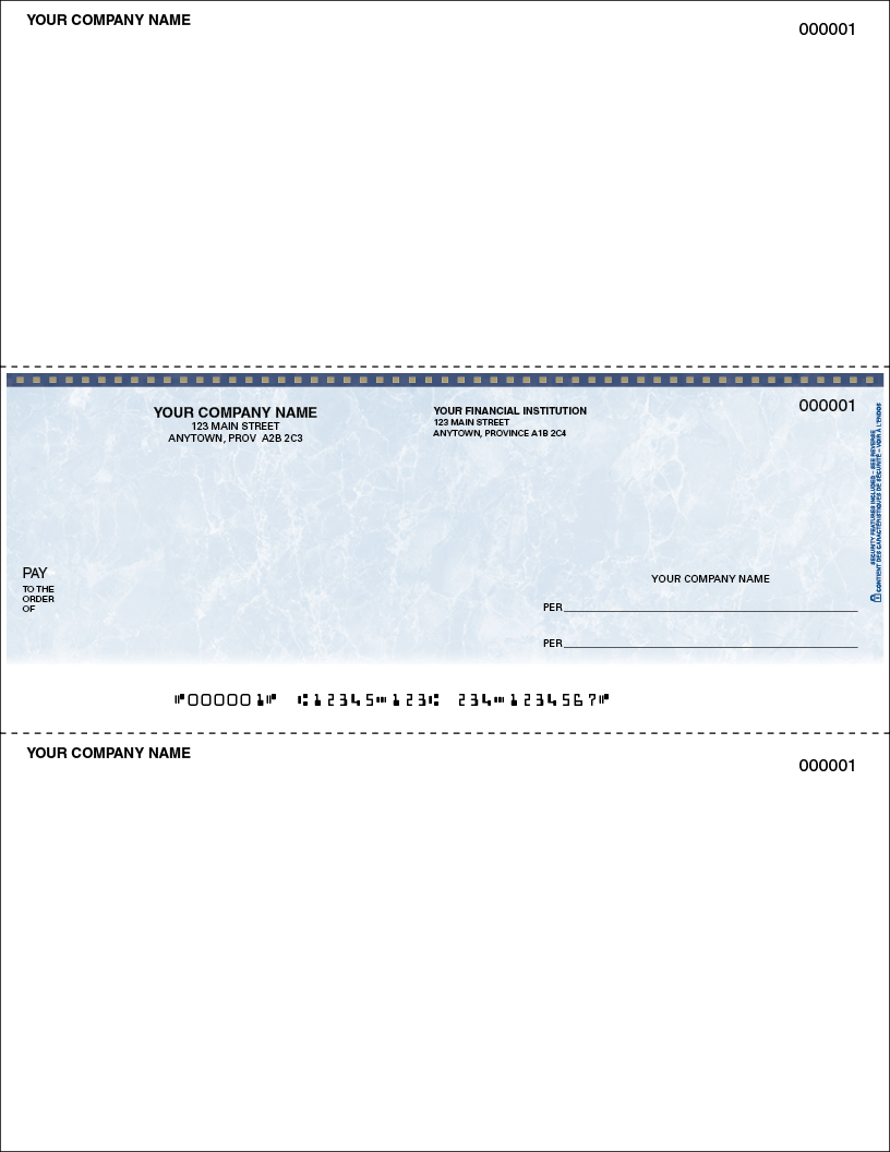 Multi-Purpose Cheque (SLF100)