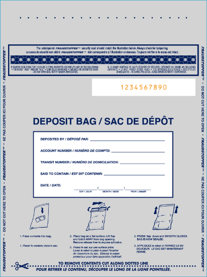 Deposit Bag